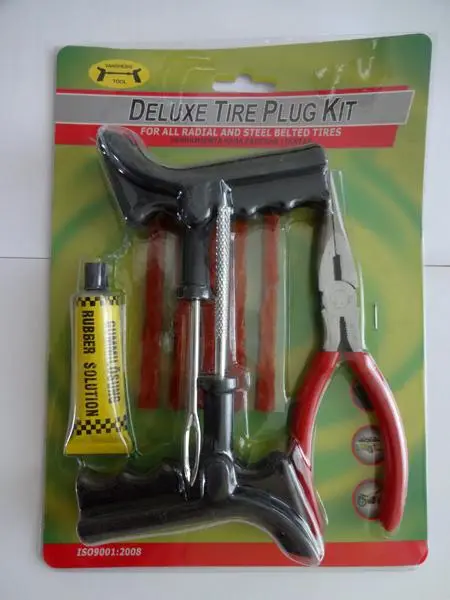 Photo de l’avis officiel: YANSHENG DELUXE Tire Plug Kit Ensemble de réparation de pneus — risque: Risque chimique