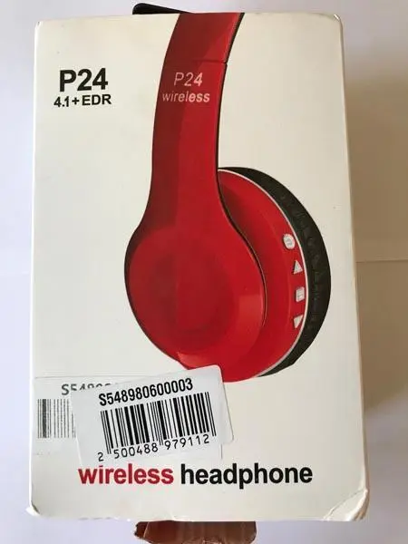 Photo de l’avis officiel: P24 Écouteurs sans fil de l’oreille — risque: Environnement