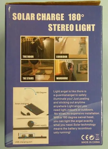 Foto do aviso oficial: Hengluge SOLAR CHARGE 180° STEREO LIGHT Candeeiro de mesa — risco: Queimaduras & Choque elétrico