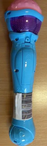Foto dell’avviso ufficiale: Abababy THE MICROPHONE Microfono giocattolo — rischio: Lesioni uditive