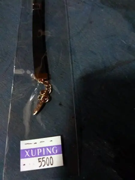 Photo de l’avis officiel: XUPING Bracelet en cuir — risque: Risque chimique