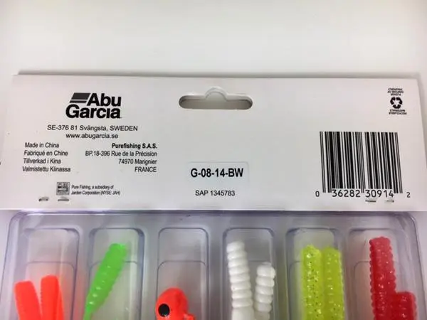 Foto dell’avviso ufficiale: Abu Garcia Jig kit 1 Set da pesca — rischio: Ambiente