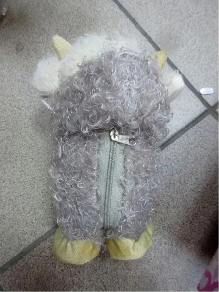 Foto do aviso oficial: Brinquedo macio-cheio — risco: Engasgamento (A12/1806/19)