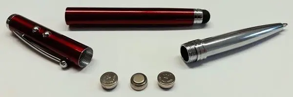 Foto aus der offiziellen Meldung: Laserpointer — Risiko: Sehschaden (A12/1776/19)