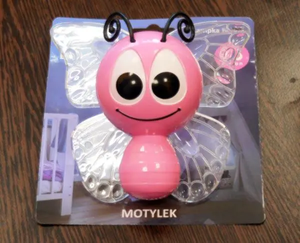 Foto do aviso oficial: POLUX Motylek Luz da noite — risco: Choque elétrico