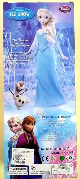Foto dell’avviso ufficiale: Fashion STORE ICE SNOW, Diversity Bambola di plastica — rischio: Rischio chimico