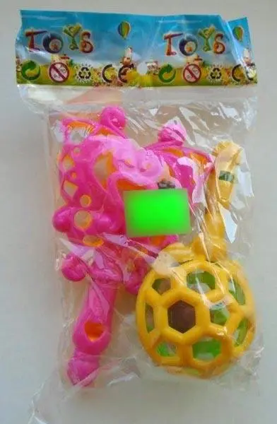 Photo from the official notice: Abababy, Toys rattle toy set — choking risk
