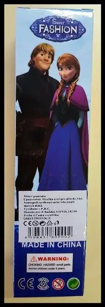 Foto do aviso oficial: Sweet FASHION Boneca de plástico — risco: Químico (A12/1814/19)