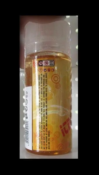 Photo de l’avis officiel: AWESOME ICE LEMON TEA Liquide pour e-cigarettes — risque: Risque chimique