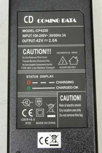 Photo from the official notice: ORB WheeL Electric powered self-balancing board self-balancing scooter (hoverboard) — electric shock risk