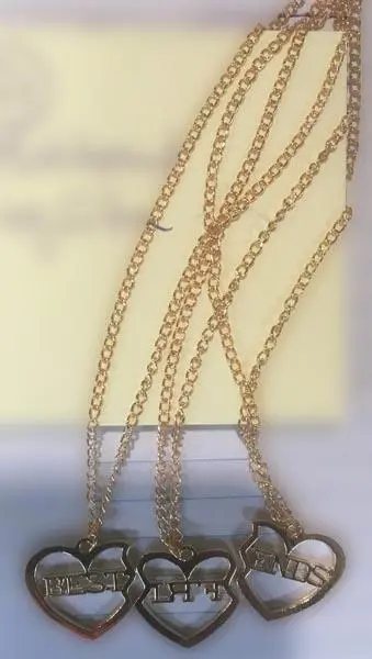 Photo de l’avis officiel: Zbijia Jewlery Best friends Collier — risque: Risque chimique