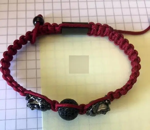 Photo de l’avis officiel: Textilarmband Bracelets textiles — risque: Risque chimique