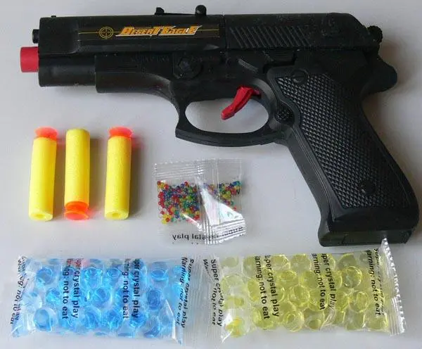 Photo de l’avis officiel: Desert Eagle Jeu de pistolet à jouet — risque: Étouffement & Blessures