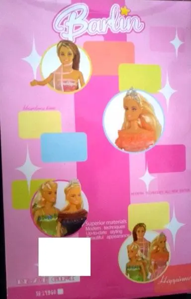 Photo de l’avis officiel: Sailing CIYA BARLIN Ensemble de poupées en plastique — risque: Risque chimique