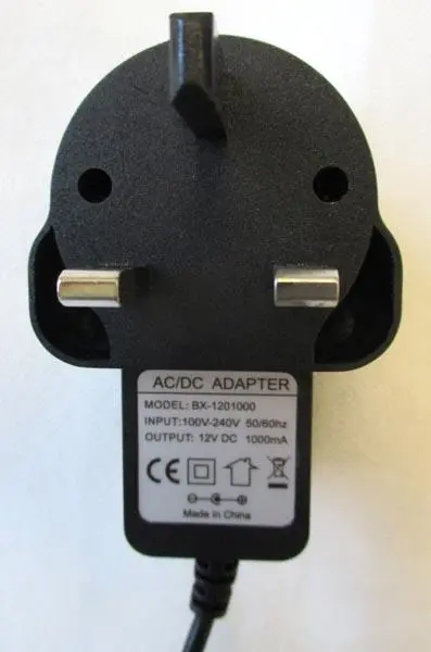 Photo de l’avis officiel: AC/DC ADAPTER Alimentation électrique — risque: Choc électrique