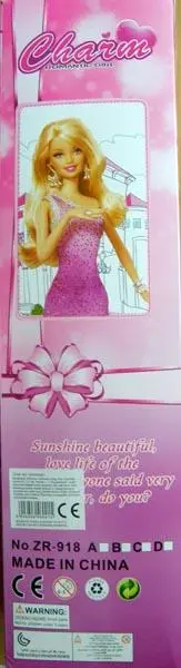 Foto dell’avviso ufficiale: HAPPY childhood Charm ROMANTIC GIRL Bambola di plastica — rischio: Rischio chimico