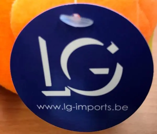 Foto aus der offiziellen Meldung: LG Plüschspielzeug — Risiko: Ersticken