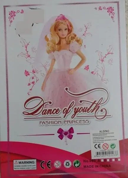 Photo de l’avis officiel: Dance of Youth - Fashion Princess Poupée en plastique — risque: Risque chimique