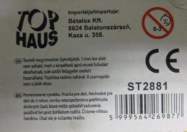 Photo de l’avis officiel: Jinbao Toys / Top Haus SPORTS WORLD Balançoire en plastique — risque: Blessures