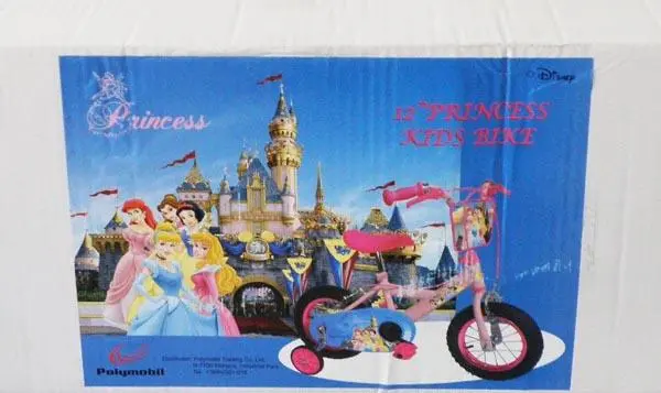 Foto uit de officiële melding: Polymobil 12” PRINCESS KIDS BIKE Kinderfiets — risico: Verwonding