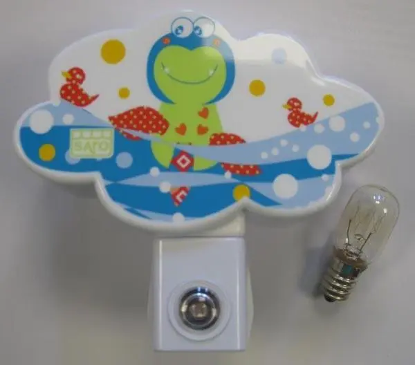 Foto do aviso oficial: Saro Luz de Compañia "Nube" / "Cloud" Nightlight Luz da noite — risco: Choque elétrico