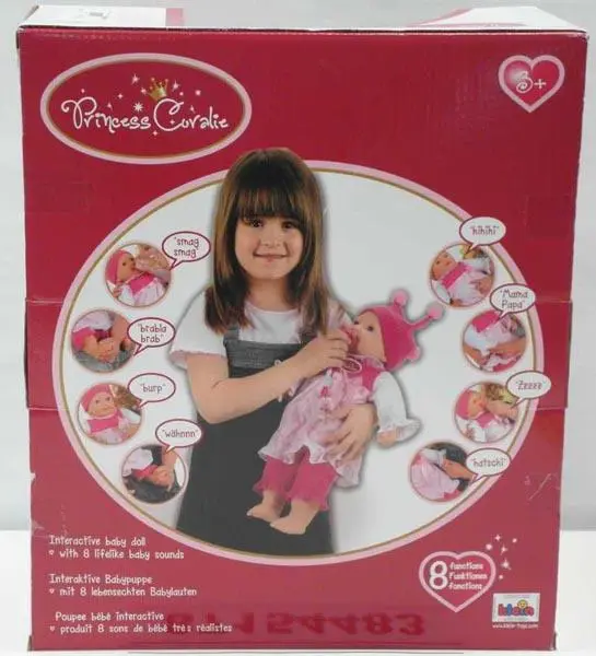 Photo from the official notice: Theo Klein Princess Coralie doll — choking risk