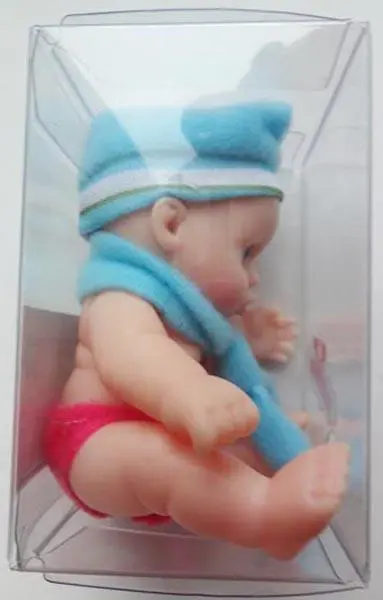 Photo de l’avis officiel: Mini baby Poupée bébé — risque: Risque chimique & Étouffement