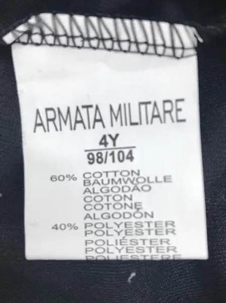 Photo de l’avis officiel: Armata Militare Top des garçons — risque: Etranglement