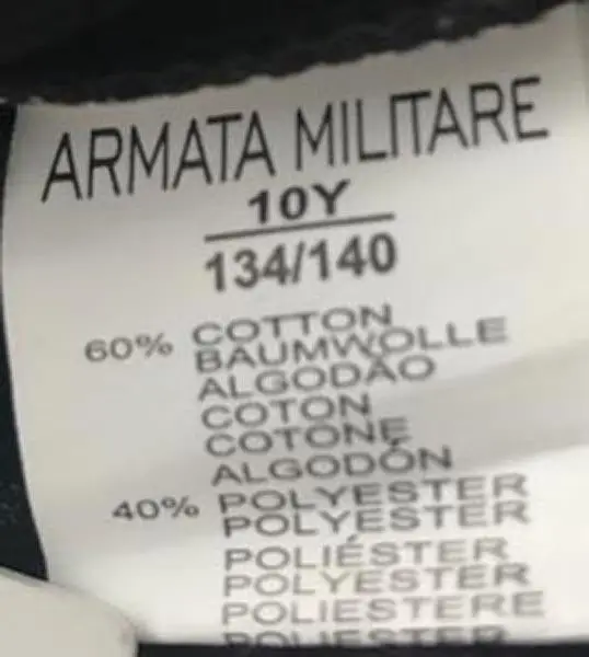 Photo de l’avis officiel: Armata Militare Top des garçons — risque: Blessures (A12/1480/17)