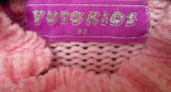 Foto do aviso oficial: Yutokids Pijama da menina — risco: Engasgamento
