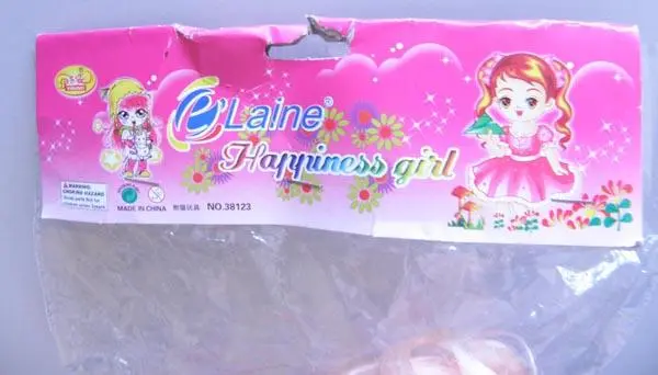 Foto do aviso oficial: Yiduozi E'Laine Boneca de plástico — risco: Químico