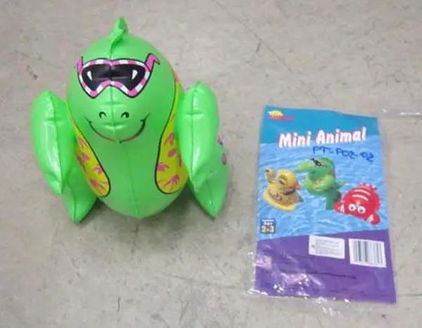 Photo de l’avis officiel: Sunco Crocodile inflatable toy Jouet gonflable — risque: Risque chimique