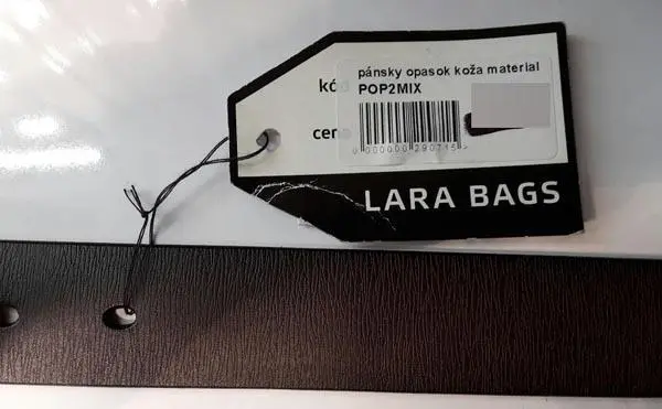 Photo de l’avis officiel: LARA BAGS POP2MIX Ceinture en cuir — risque: Risque chimique