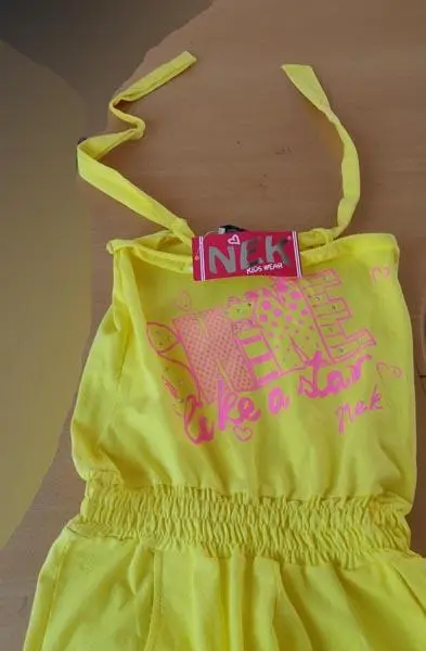 Foto do aviso oficial: NEK KIDS WEAR Shine like a star - nek Macacão das meninas — risco: Ferimentos & Estrangulamento