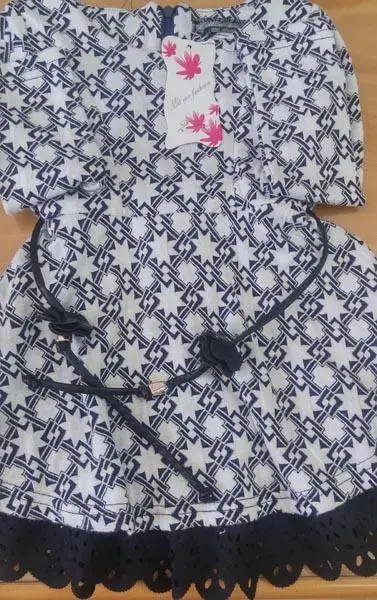 Foto do aviso oficial: Mo me fashion Vestido das raparigas — risco: Ferimentos