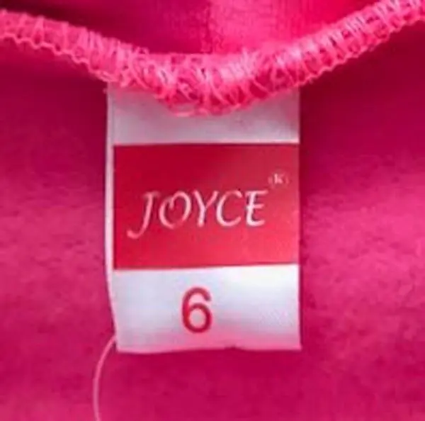 Foto uit de officiële melding: Joyce Meisjes trainingspak — risico: Verwurging