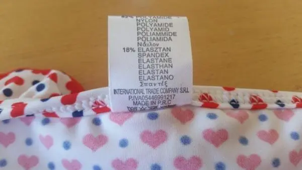 Photo de l’avis officiel: Power Flower Bikini des filles — risque: Blessures
