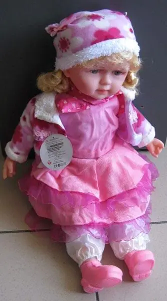Foto do aviso oficial: SHU YI SHU YI baby Boneca de plástico — risco: Químico