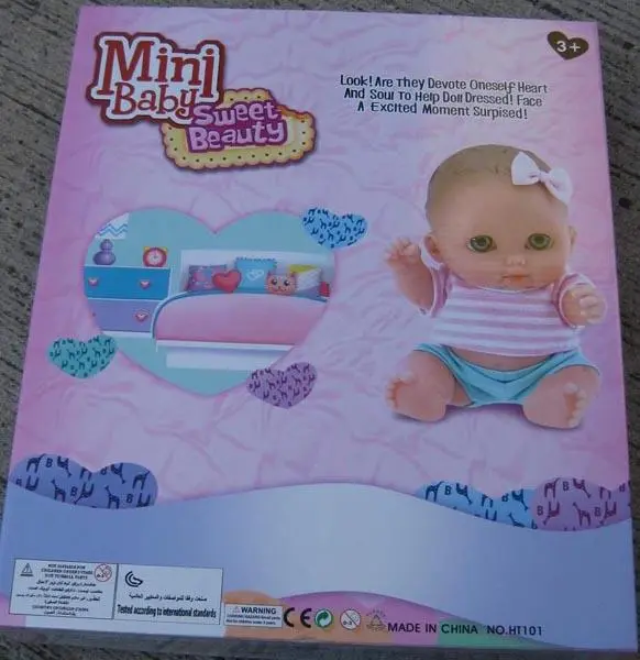 Foto do aviso oficial: Mini Baby (Sweet Beauty) Boneca de plástico — risco: Químico