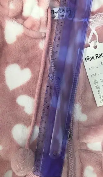 Foto do aviso oficial: Pink Rabbit Pijama feminina — risco: Estrangulamento