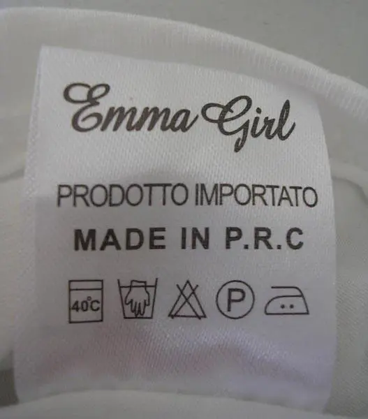 Foto do aviso oficial: Emma Girl Conjunto de roupas para meninas — risco: Engasgamento