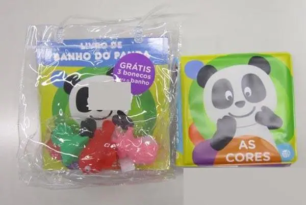 Foto do aviso oficial: Panda Livro de banho do Panda — risco: Químico