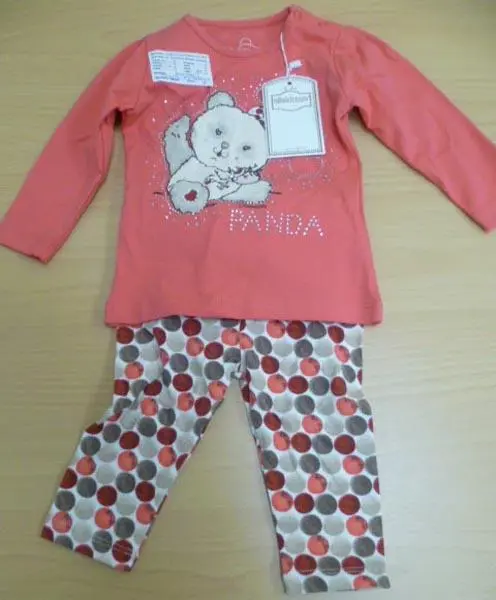 Foto aus der offiziellen Meldung: DIVONETTE Kinderkleidungsset — Risiko: Ersticken
