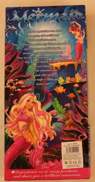 Photo de l’avis officiel: Mermaid Poupée en plastique — risque: Risque chimique (A12/1828/17)