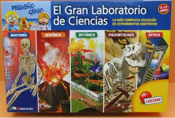 Photo de l’avis officiel: LISCIANI El Gran Laboratorio Ensemble expérimental de jouet — risque: Risque chimique