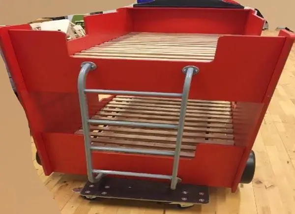 Photo de l’avis officiel: Fire Truck bunk bed Lit superposé — risque: Blessures & Etranglement
