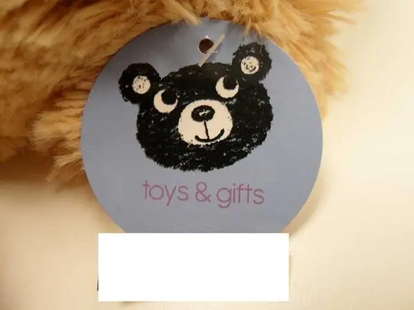 Foto aus der offiziellen Meldung: Toys &amp; Gifts Plüschspielzeug — Risiko: Ersticken