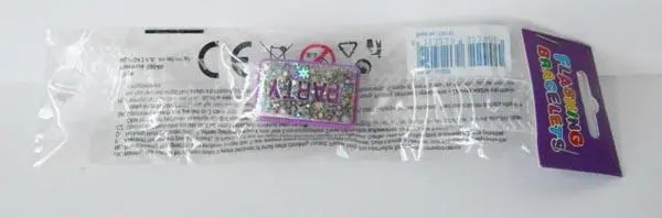 Photo de l’avis officiel: Toys Flashing Bracelets Bracelet clignotant — risque: Risque chimique & Environnement