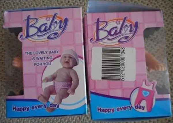 Foto do aviso oficial: THE LOVELY BABY Boneca de plástico — risco: Químico