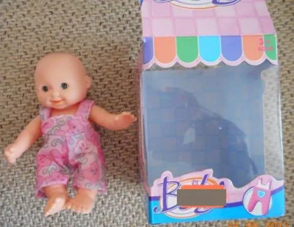 Foto do aviso oficial: THE LOVELY BABY Boneca de plástico — risco: Químico
